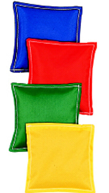 Sports Bags - DICK MARTIN SPORTS MASBB55 BEAN BAGS 5 X 5 12-PK-NYLON COVER PLASTIC BEAD FILLING