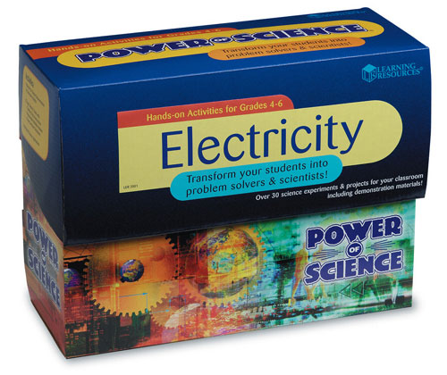 LEARNING RESOURCES LER2001 POWER OF SCIENCE ELECTRICITY KIT