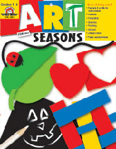 EVAN-MOOR EMC2001 ART FOR ALL SEASONS GRADE 1-4
