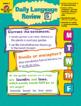 Emc583 Daily Language Review Gr. 5