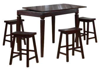 Family Game Tables - Berkline 20050 Pierre 5-Pc Family Game Set
