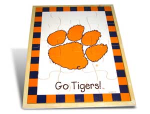 Wood Puzzles - Baby Fanatic CLE420 Puzzle Wood - Clemson University