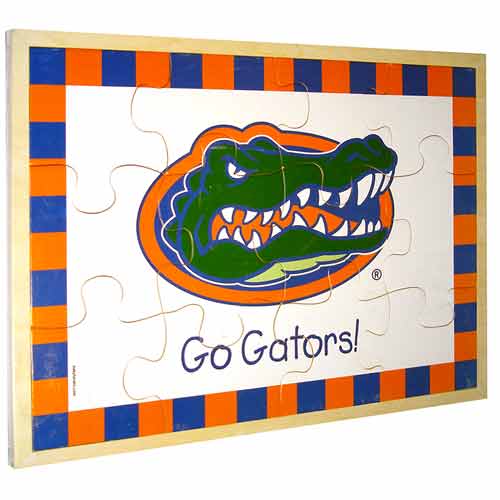 Wood Puzzles - Baby Fanatic UFL420 Puzzle Wood - Florida University Of