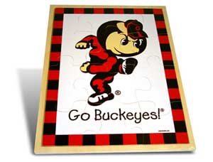 Wood Puzzles - Baby Fanatic OST420 Puzzle Wood - Ohio State University