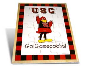 Wood Puzzles - Baby Fanatic USC420 Puzzle Wood - South Carolina University Of