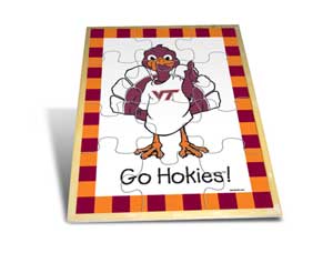 Wood Puzzles - Baby Fanatic VPI420 Puzzle Wood - Virginia Polytechnic Institute And State University - VPI