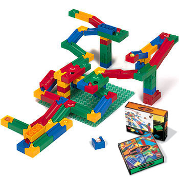 Block-N-Roll 0002 100 Piece Set Marble Runs