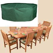 C535 Oval / Rectangular Table & Chairs Cover - 8 Seat