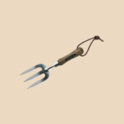 Spear and Jackson R730 Traditional Stainless Steel Hand Fork - 5 Inch