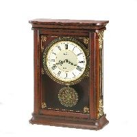 Bulova B1821 FAYETTE HOME and OFFICE MANTEL CLOCK by Bulova