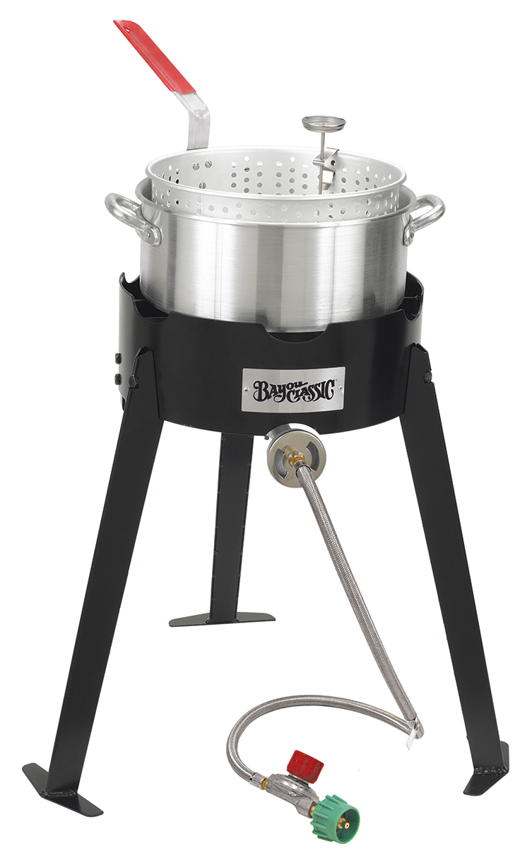 2212 Outdoor Fish Cooker - 22 Inch Tall Frame With 10 Psi Regulator
