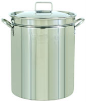 1044 44-qt. Fryer- Steamer With Lid - Stainless Pot Only