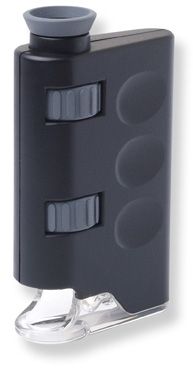 Carson MM-100 MicroMax 60x-100x Lighted Pocket Microscope by Carson