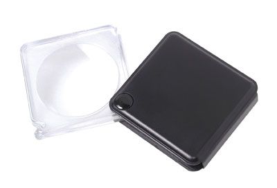 Carson GN-33 MagniFlip 3x Flip-Open Pocket Magnifier with Built-in Case