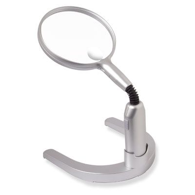 Carson GN-55 MagniLamp 2x Lighted Detachable 2-in-1 Magnifier with 4x Spot Lens