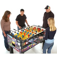 Foosball Game Tables - CARROM 753.1-NASCAR Licensed Premium Foosball Table NEW