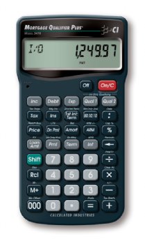 Calculated Industries 3416 Mortgage Qualifier Plus