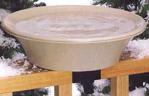 API 14 Inch Non Heated Bird Bath with Ez Tilt Deck Mount