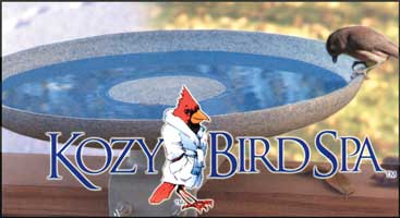 Allied Precision APIK67301 Kozybird Spa Heated Birdbath