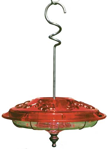 Aspects Hummzinger Rose Fancy Hummingbird Feeder