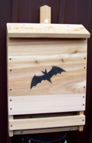 Wood Single Cell Bat House