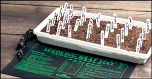 Hydrofarm 10 Inch x20 Inch Seedling Heat Mat 17watts Boxed