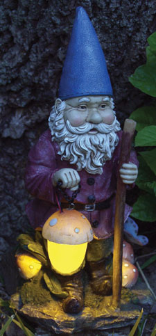 E-V Hiking Solar Gnome In Full Color