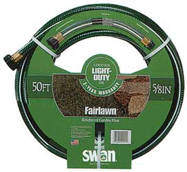 Swan Fairlawn 5/8 Inch x75 Feet Reinf Garden Hose
