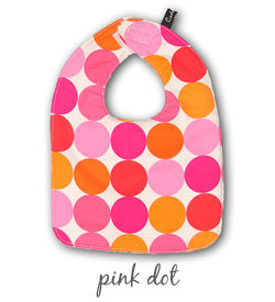 Cuddle Bee 5001 Pink Dot Bib