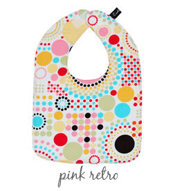 Cuddle Bee 6001 Pink Retro Bib
