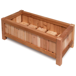 Cedar Creek 1324PT Small Rectangular Planter