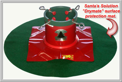 Christmas Mountains Mfg Inc CTM07Santa s Solution Drymate Floor Protection Mat