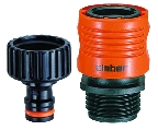 Claber 8458 Faucet to Hose Connector Set