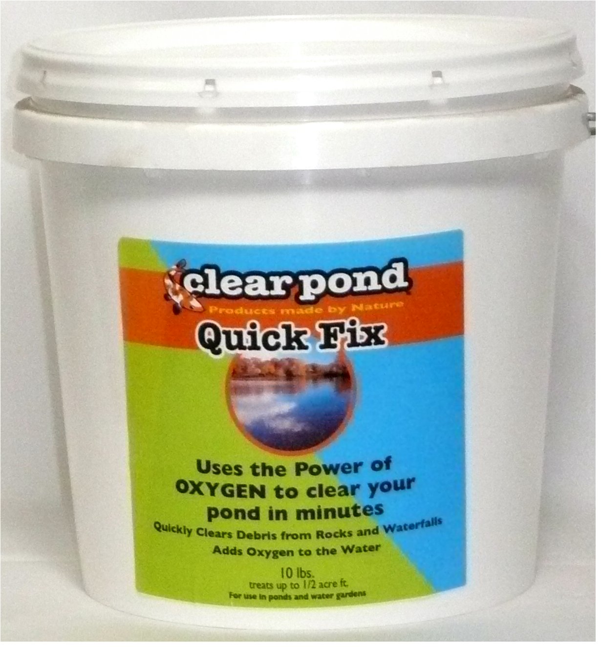 Clear Pond 30123 Quick Fix 10 lb. Bucket