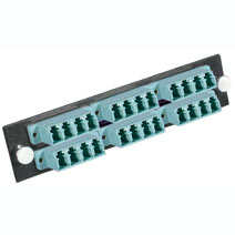 Cables To Go 31117 Q-SERIES 24-STRAND LC QUAD PB INSERT MM AQUA LC ADAPTER PANEL Cables To Go 31117 Q-SERIES 24-STRAND LC QUAD PB INSERT MM AQUA LC ADAPTER PANEL