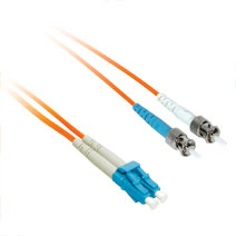 Cables To Go 37400 1m LC-ST DUPLEX 50-125 MULTIMODE FIBER PATCH CABLE - ORANGE Cables To Go 37400 1m LC-ST DUPLEX 50-125 MULTIMODE FIBER PATCH CABLE - ORANGE