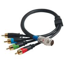 Cables To Go 42080 3ft RAPIDRUN COMPONENT VIDEO plus SPDIF DIGITAL AUDIO V.2 BREAKAWAY FLYING LEAD