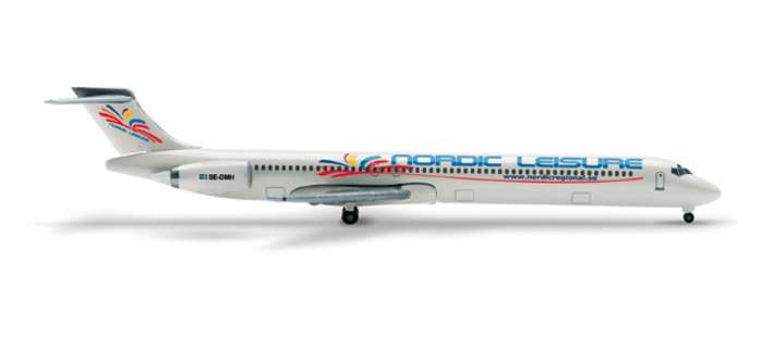 Daron Worldwide Trading HE506151 Herpa Nordic Leisure MD90 1/500