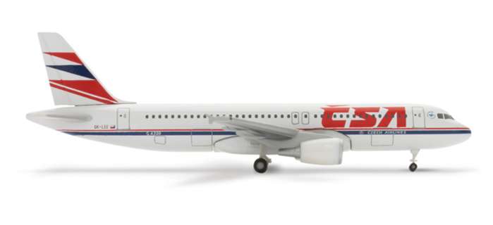 Daron Worldwide Trading HE507981 Herpa Csa A320 1/500 Geandere