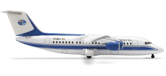 Daron Worldwide Trading HE509695 Herpa Romavia BAE146 1/500