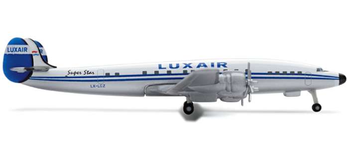 Daron Worldwide Trading HE514682 Herpa Luxair L1649A 1/500
