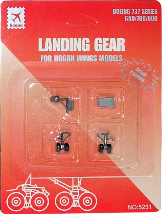 Hogan B737-600/700/800 Gear With Imprints 1/200