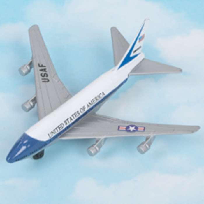 Daron Worldwide Trading HW15107 Hot Wings Air Force One 747