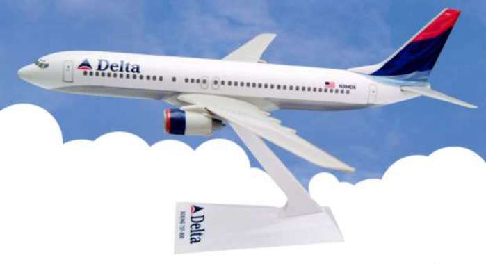 Daron Worldwide Trading LP4121N B737-800 Delta 1... by Daron Worldwide Trading