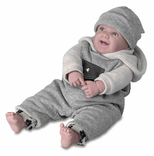 Dolls by Berenguer 6215 Dani in Grey