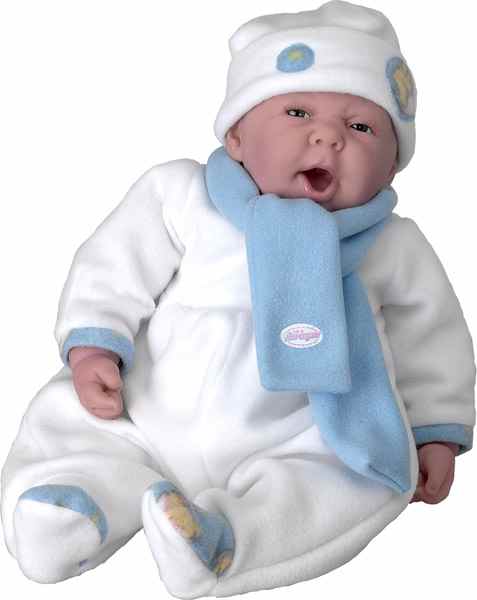 Dolls by Berenguer 6246 My Baby in Blue Scarf