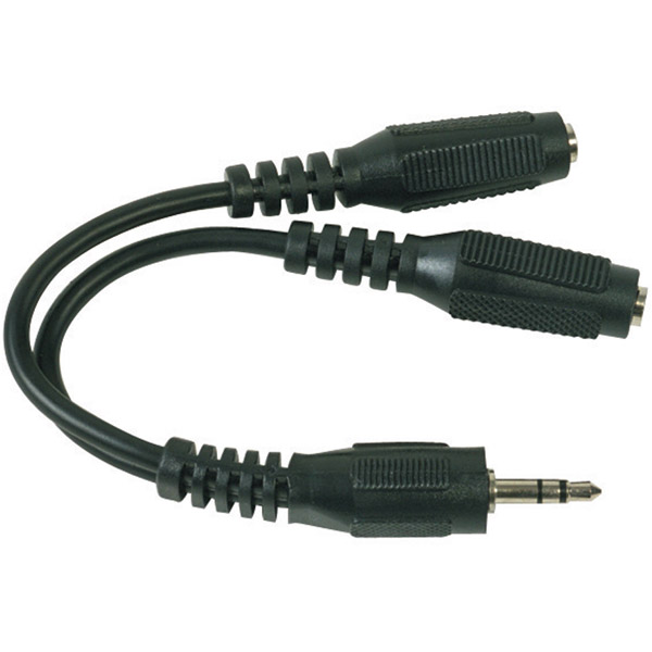 RCA AH202 Mini Stereo Headphone YAdapter