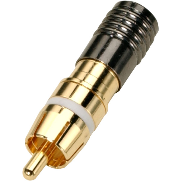 SCP Wire and Cable 926-RCA RCA Compression Fitting for RGB-5 MINI Wire