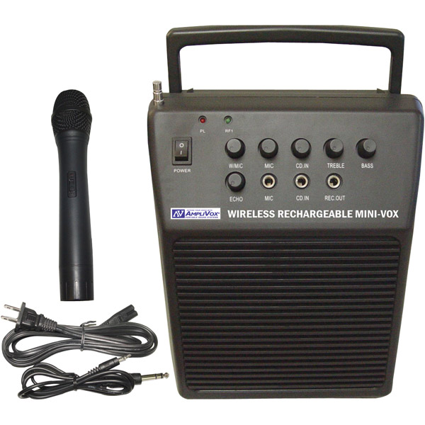 Amplivox SW212 Wireless Rechargeable Mity-Vox PA by Vox