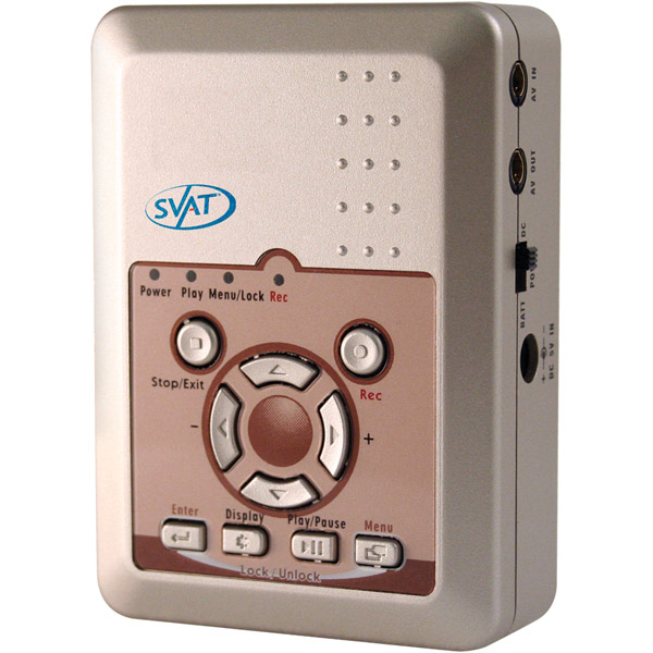 SVAT Electronics CVP800 Portable Mini Hand-Held DVR with MPEG 4 Compression